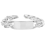 Sterling Silver Curb Bracelet