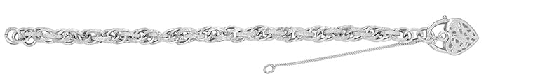 Sterling Silver Charm Bracelet