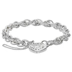 Sterling Silver Charm Bracelet