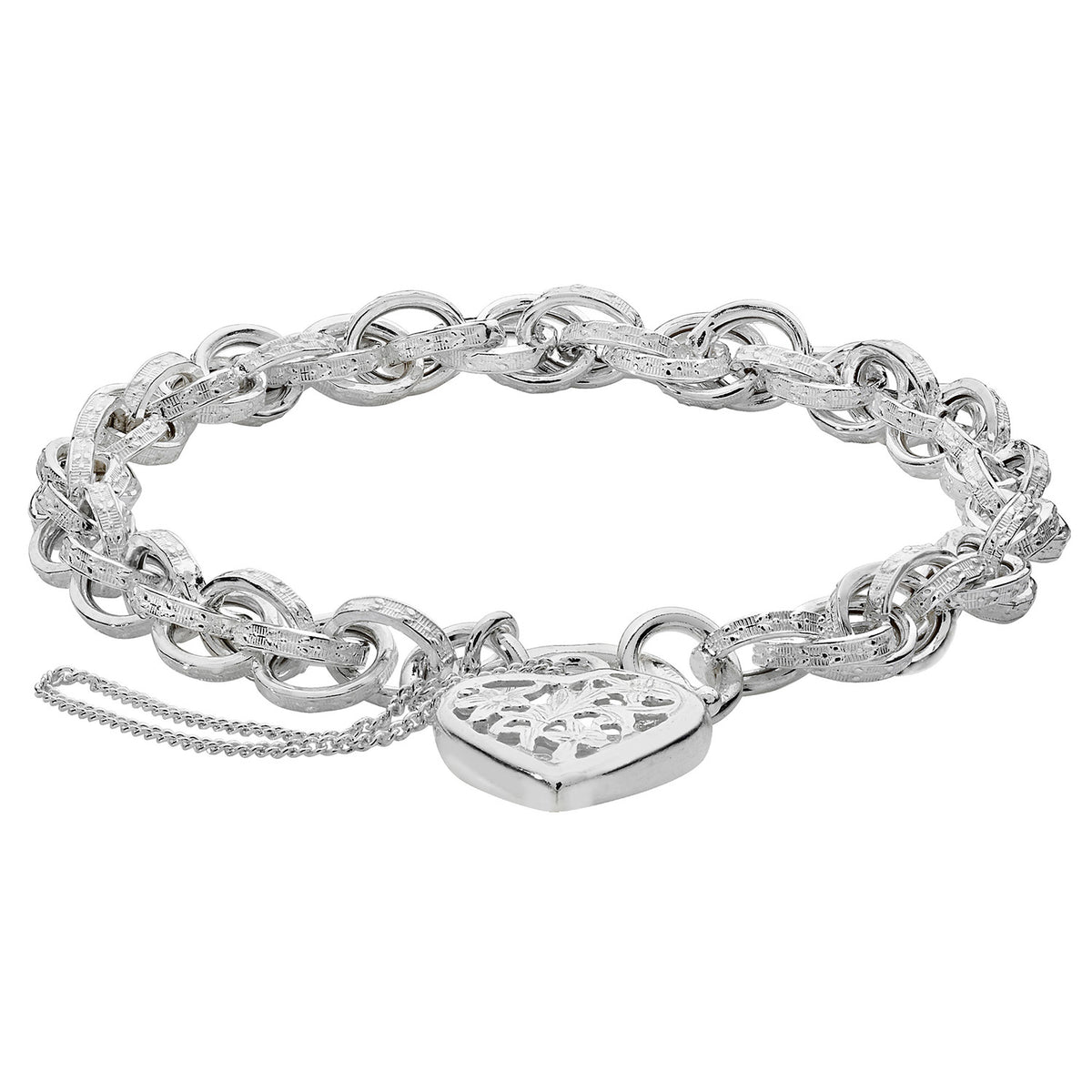 Sterling Silver Charm Bracelet