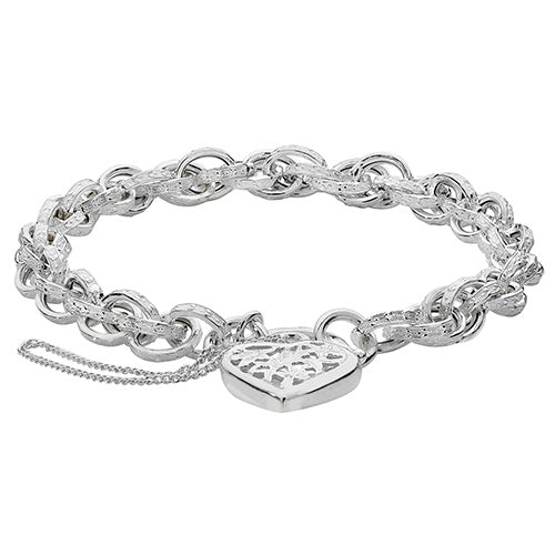 Sterling Silver Charm Bracelet