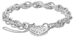 Sterling Silver Charm Bracelet
