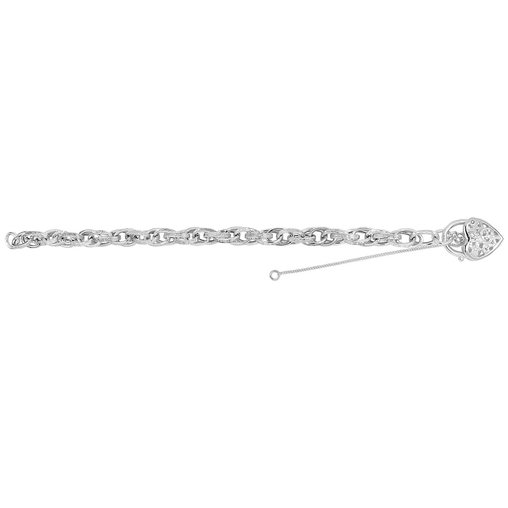 Sterling Silver Charm Bracelet