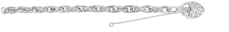 Sterling Silver Charm Bracelet