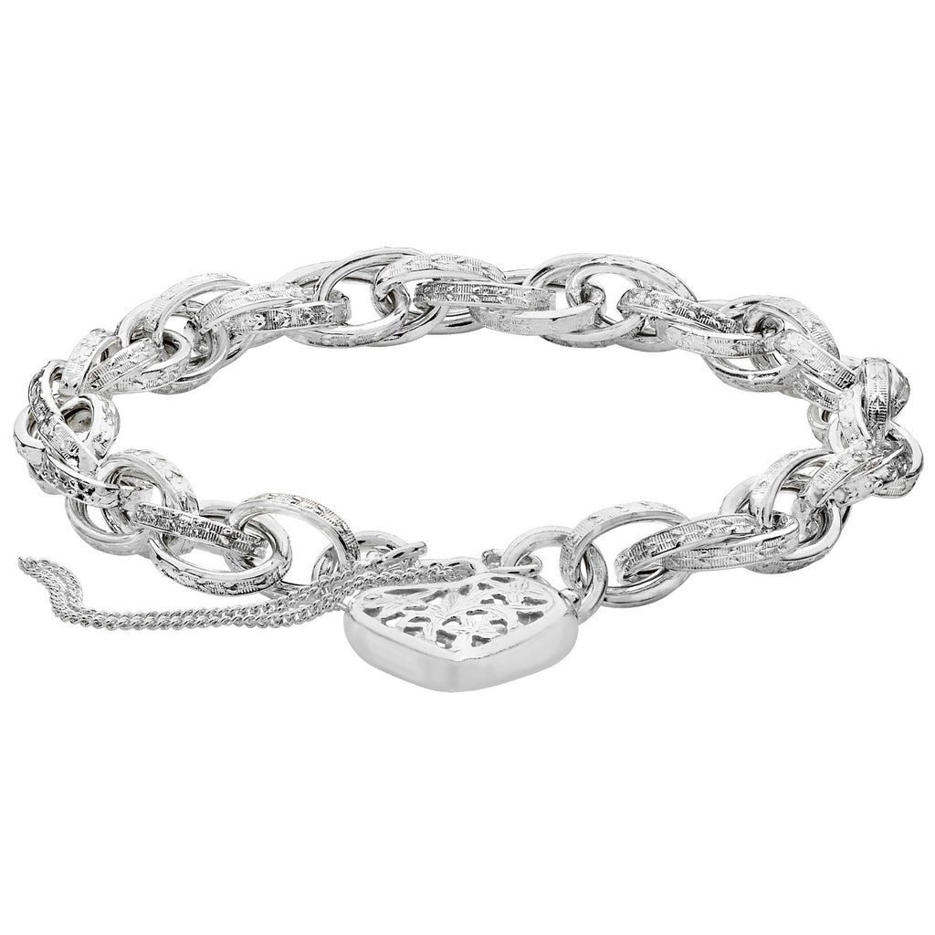Sterling Silver Charm Bracelet
