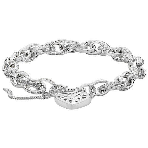 Sterling Silver Charm Bracelet