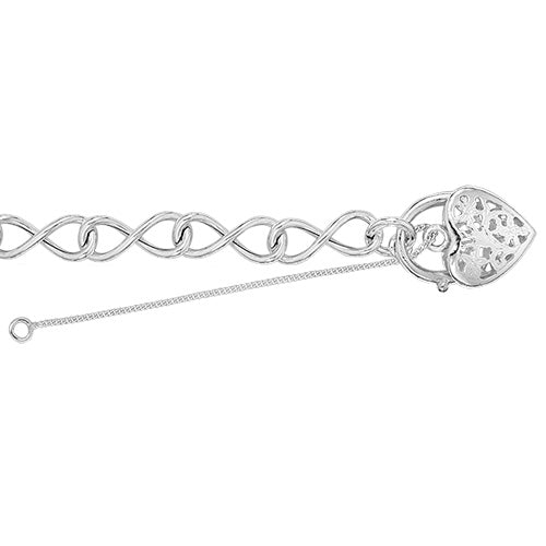Sterling Silver Charm Bracelet