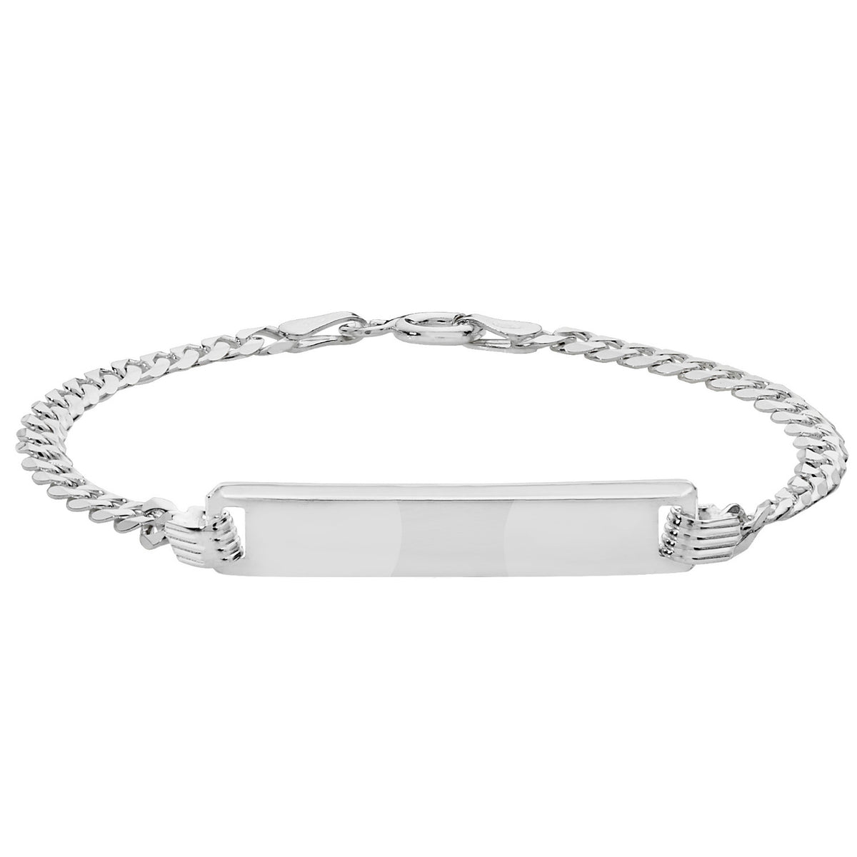 Sterling Silver Curb Bracelet