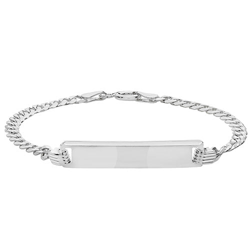 Sterling Silver Curb Bracelet