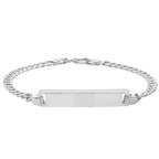 Sterling Silver Curb Bracelet