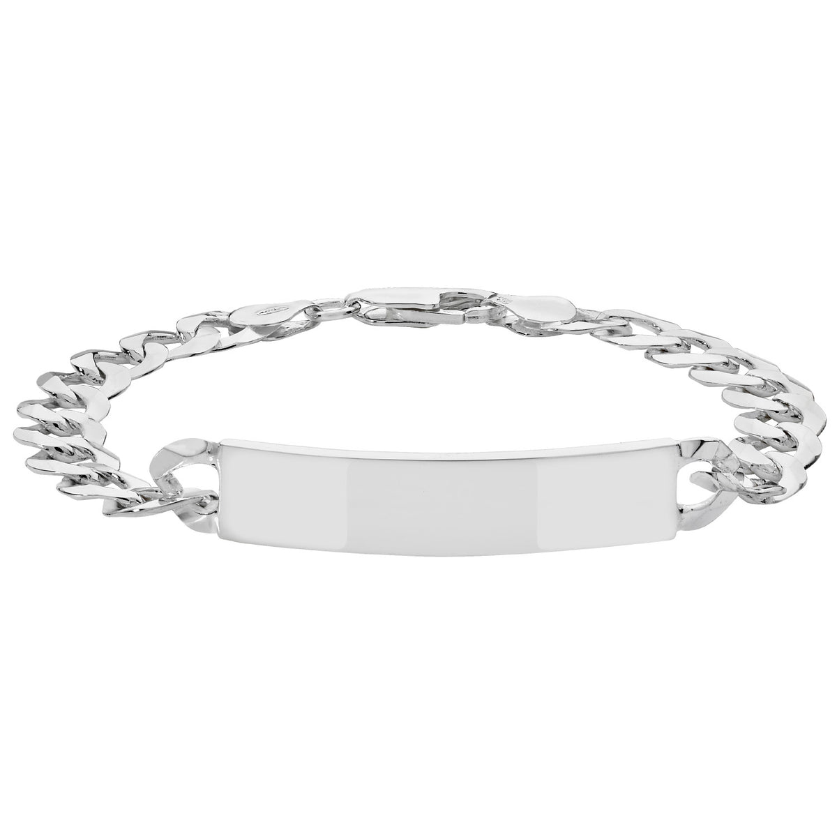 Sterling Silver Curb Bracelet