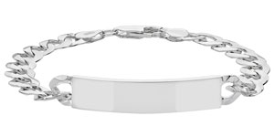 Sterling Silver Curb Bracelet