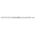 Sterling Silver Curb Bracelet
