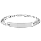 Sterling Silver Curb Bracelet