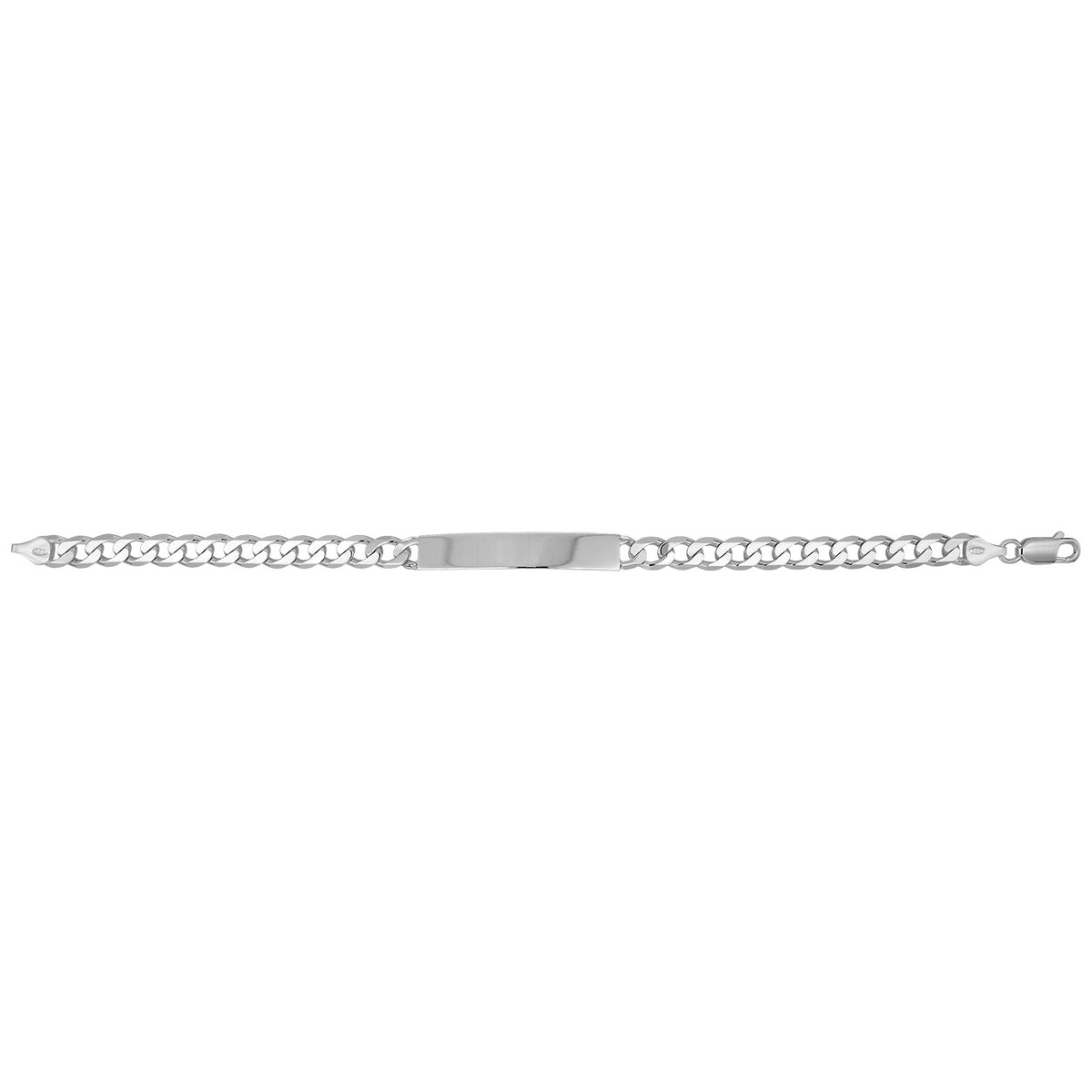 Sterling Silver Curb Bracelet