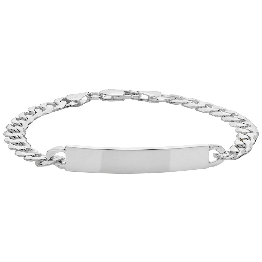 Sterling Silver Curb Bracelet