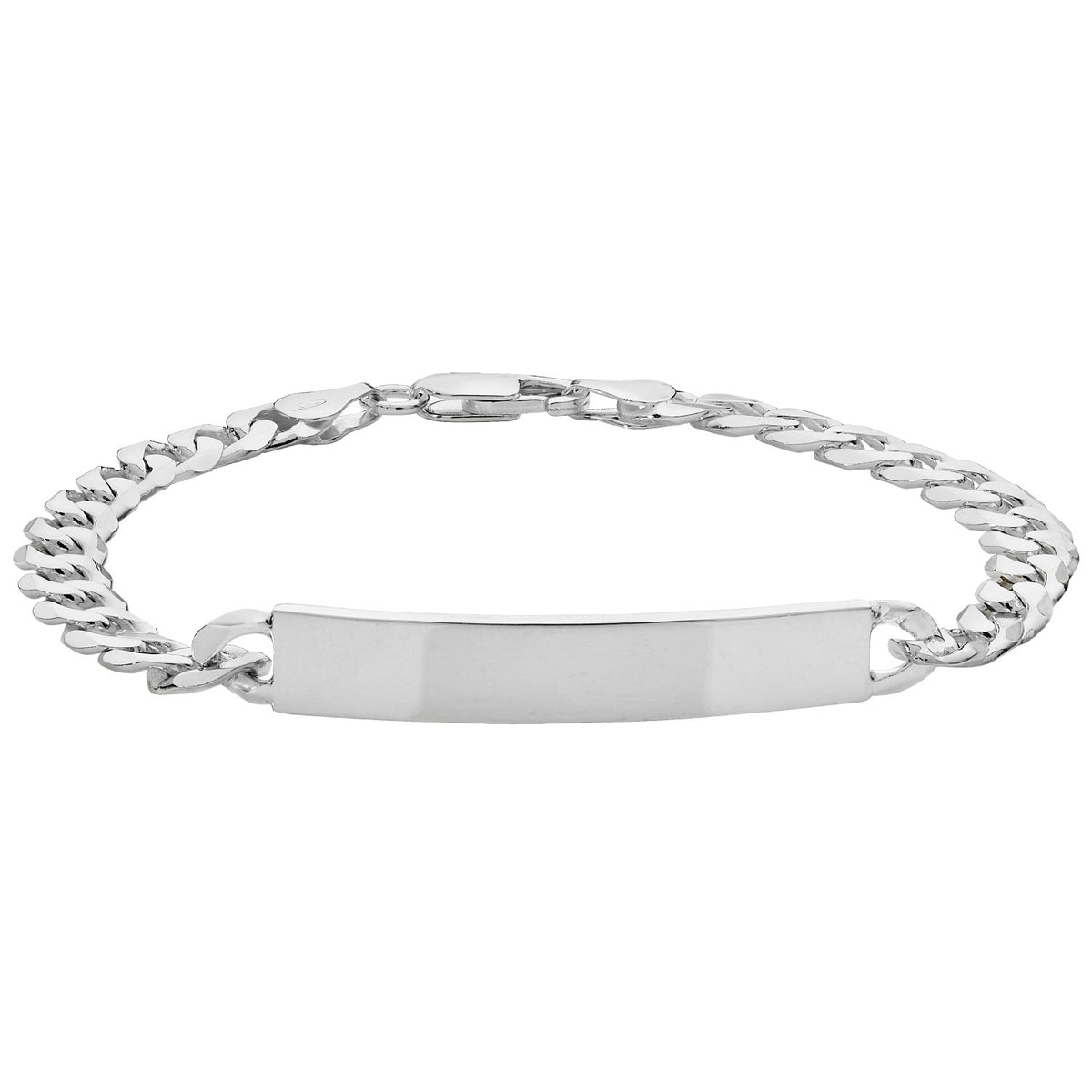 Sterling Silver Curb Bracelet