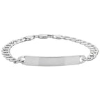 Sterling Silver Curb Bracelet