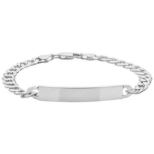 Sterling Silver Curb Bracelet