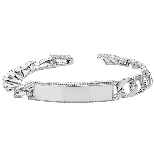 Sterling Silver ID Bracelet