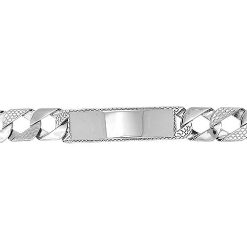 Sterling Silver ID Bracelet