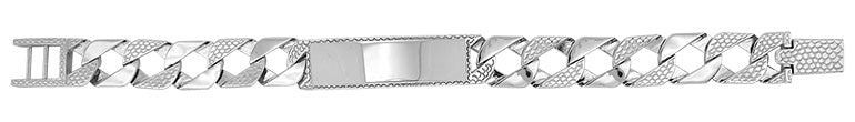 Sterling Silver ID Bracelet