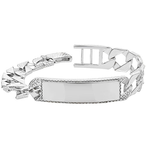 Sterling Silver ID Bracelet