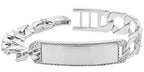 Sterling Silver ID Bracelet