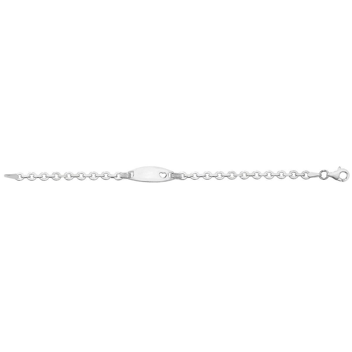 Sterling Silver ID Bracelet