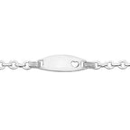 Sterling Silver ID Bracelet