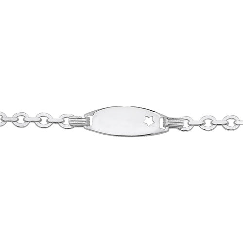 Sterling Silver ID Bracelet