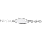 Sterling Silver ID Bracelet