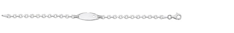Sterling Silver ID Bracelet