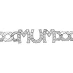 Sterling Silver Mum Bracelet