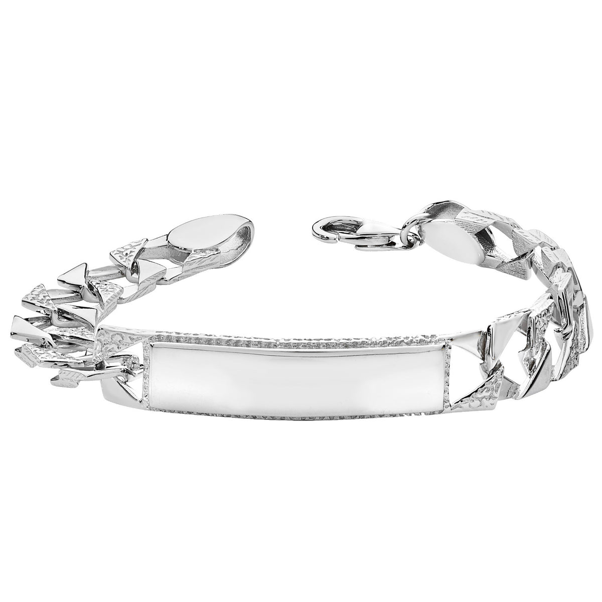 Sterling Silver ID Bracelet