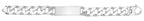 Sterling Silver Curb Bracelet