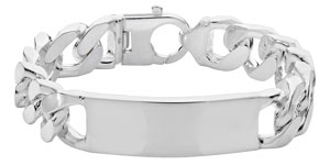 Sterling Silver Curb Bracelet