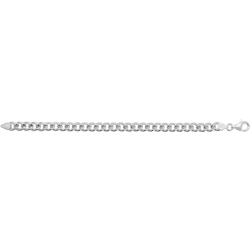 Sterling Silver Curb Bracelet
