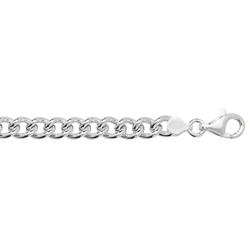 Sterling Silver Curb Bracelet