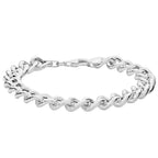 Sterling Silver Curb Bracelet