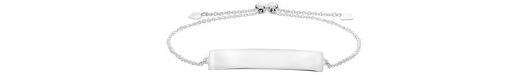 Sterling Silver ID Bracelet