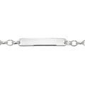 Sterling Silver ID Bracelet