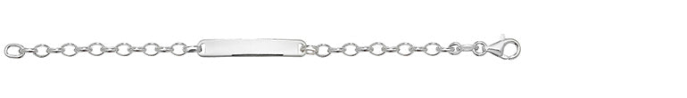 Sterling Silver ID Bracelet