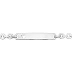 Sterling Silver ID Bracelet