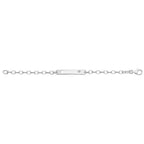 Sterling Silver ID Bracelet