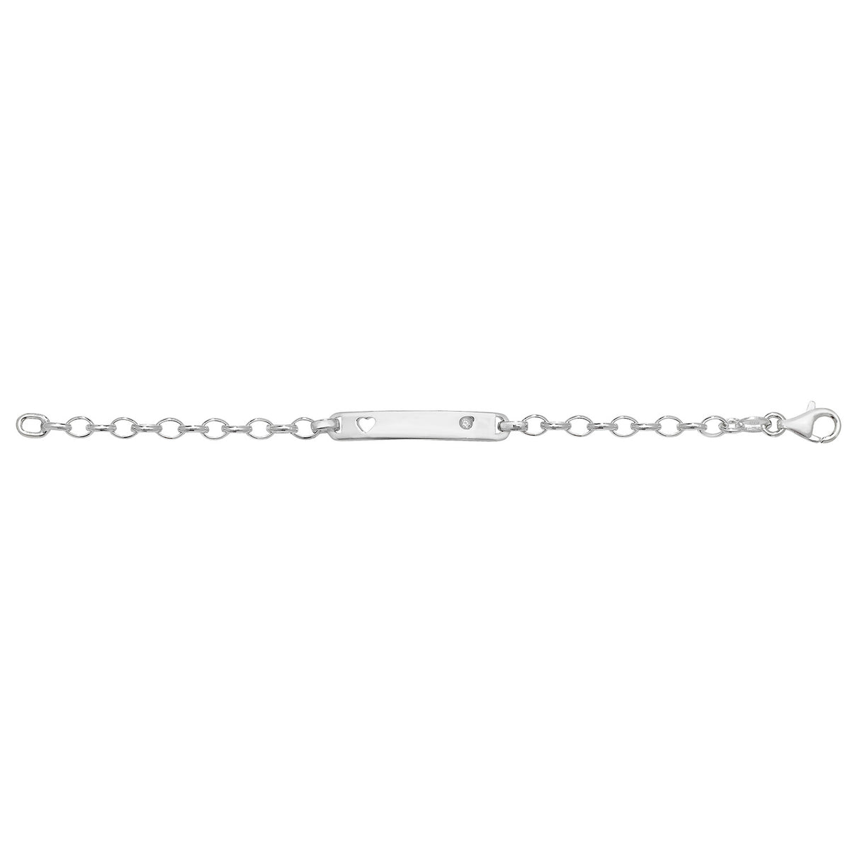 Sterling Silver ID Bracelet