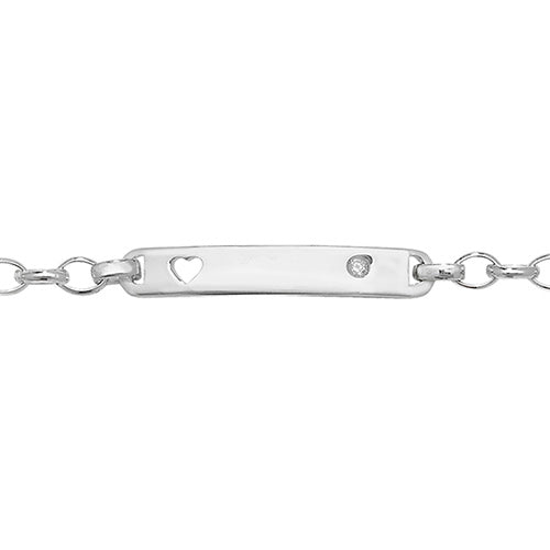 Sterling Silver ID Bracelet