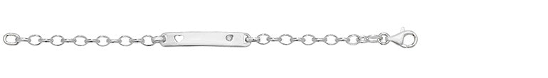 Sterling Silver ID Bracelet