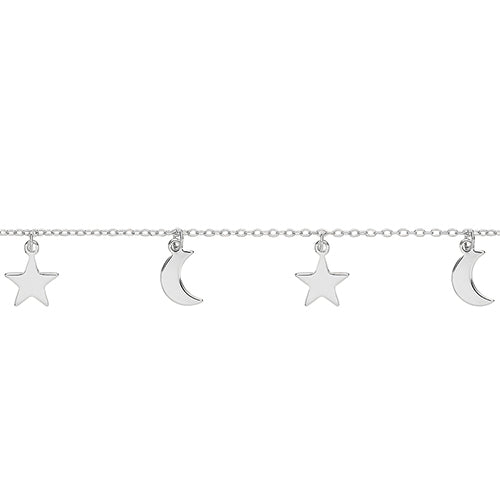 Sterling Silver Charm Bracelet