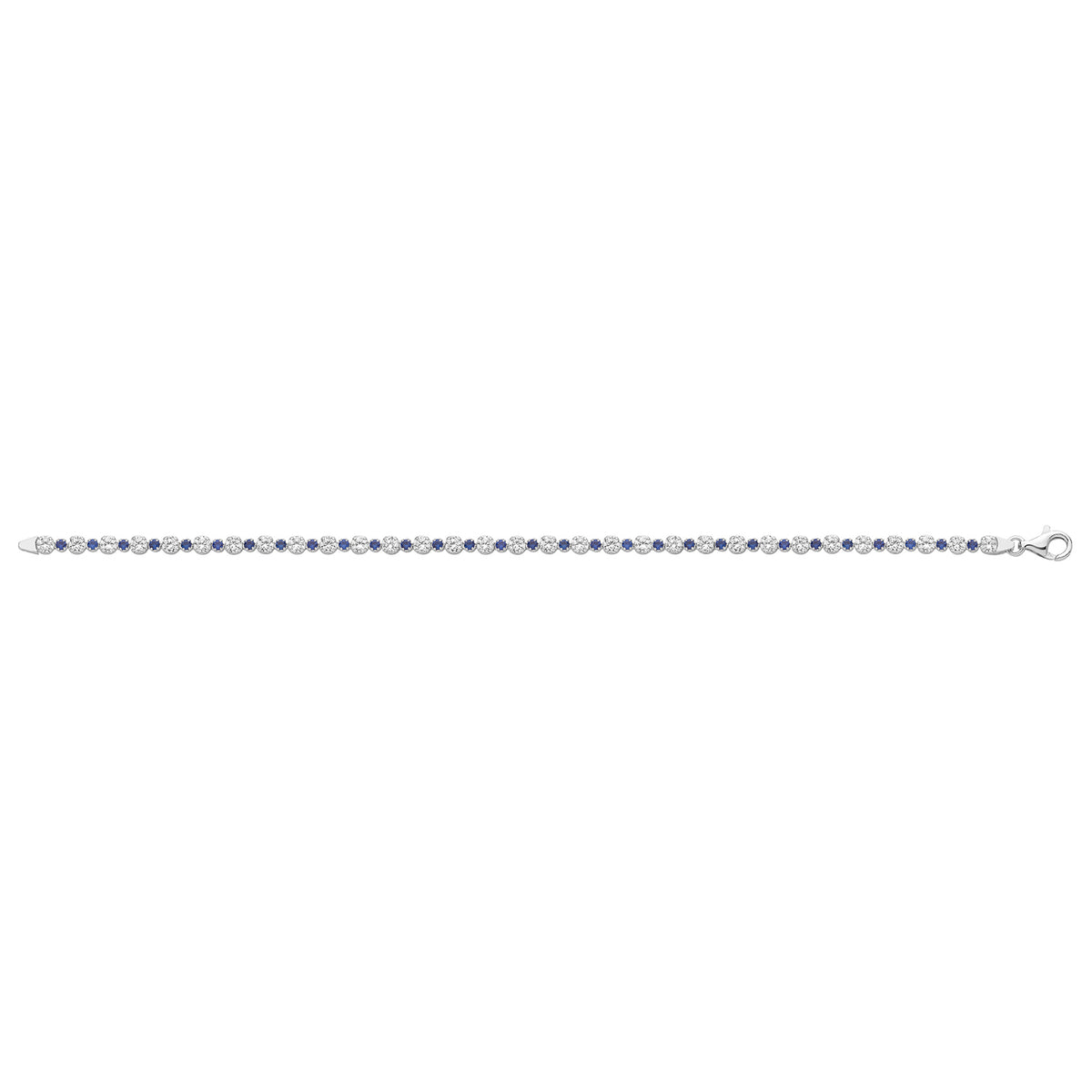 Sterling Silver Tennis Bracelet